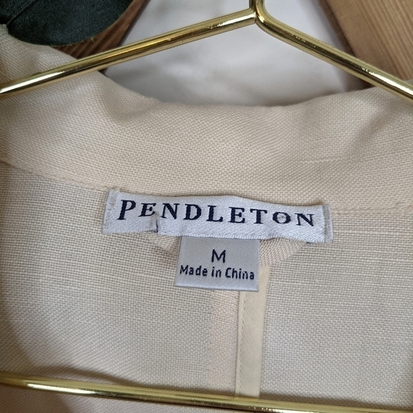 Pendleton Vintage Linen Blend Utility Light Jacket - Picture 5 of 8